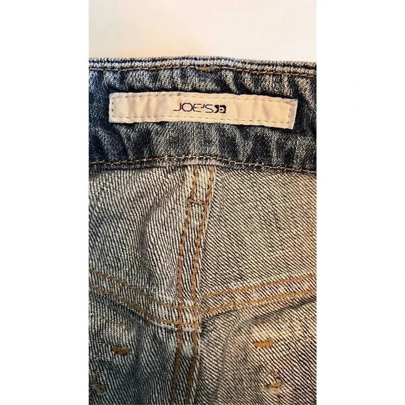 Vintage Joe's Jeans Low Rise Flare Distressed Star Dust Super Women’s 27 Jeans - Picture 7 of 14